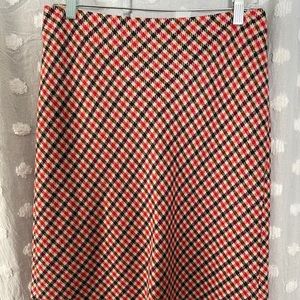 Talbots Plaid skirt